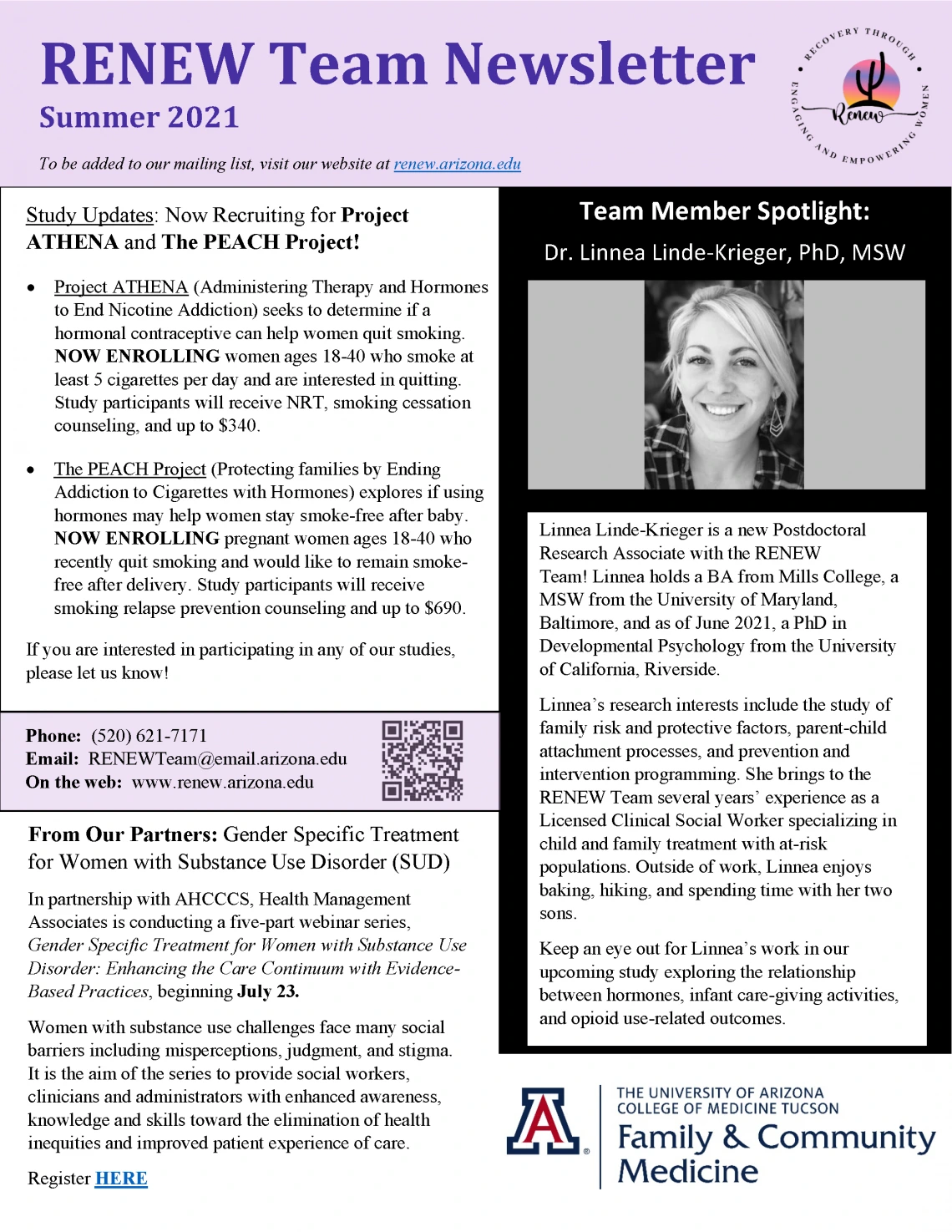 Summer Newsletter